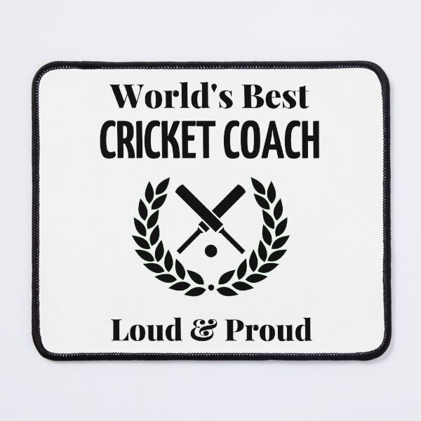 Item preview, World's best cricket coach designed and sold by TheGreenGoat.