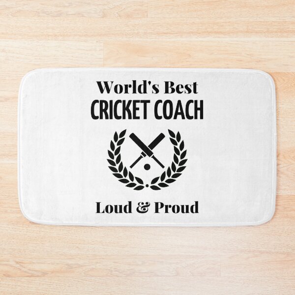Item preview, World's best cricket coach designed and sold by TheGreenGoat.