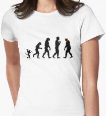 Trump evolution II Women's Fitted T-Shirt