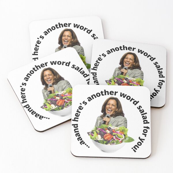 Item preview, Kamala Harris Word Salad of the Day designed and sold by AgeOfHeroes.