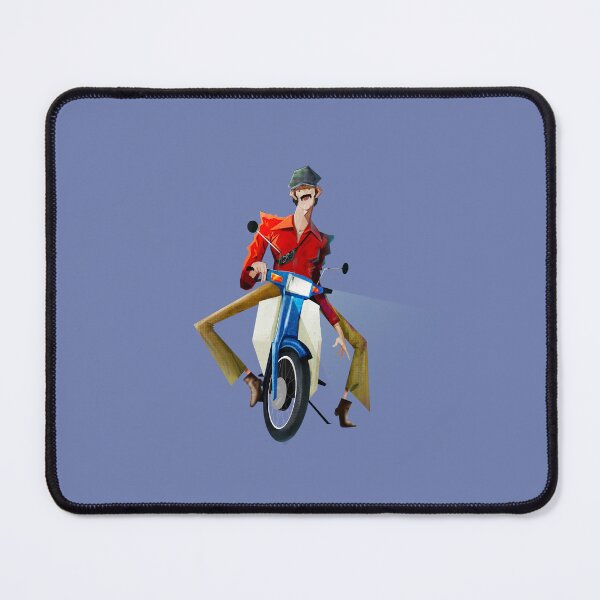 Item preview, Fashionable man on bike designed and sold by Hamza JATTE.