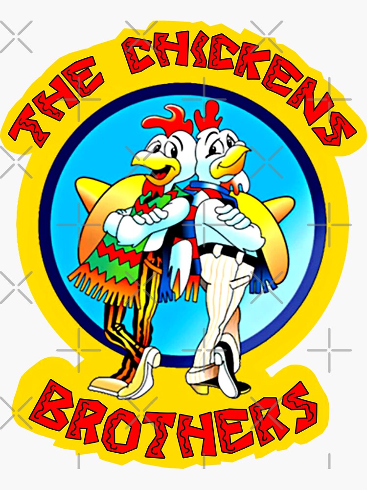 Pegatina «The Chickens Brothers Los Pollos Hermanos I Polli