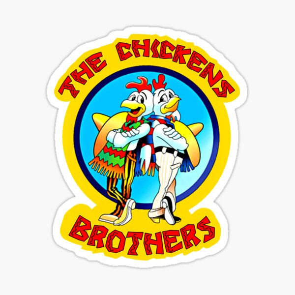 Pegatina «The Chickens Brothers Los Pollos Hermanos I Polli