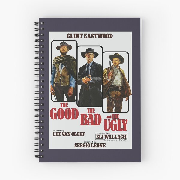 Artikelvorschau, Leben Epos Freundschaft Gier Verrat Verlust Sergio Leone Das Gute, das Böse und das Hässliche Retro entworfen und verkauft von MaxSusieIngle.