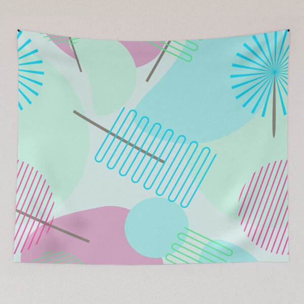 Item preview, Modern Memphis Style designed and sold by TotallyRetroArt.