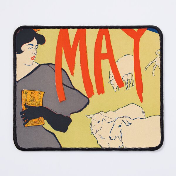 Item preview, HARPER'S MAY 1895 New Monthly Magazine Vintage Poster by Edward Penfield designed and sold by retroposters.