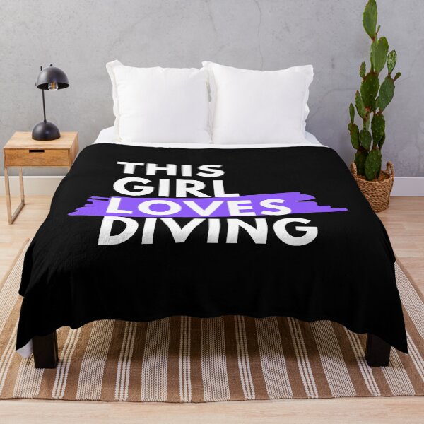 Item preview, This girl loves diving designed and sold by TheGreenGoat.