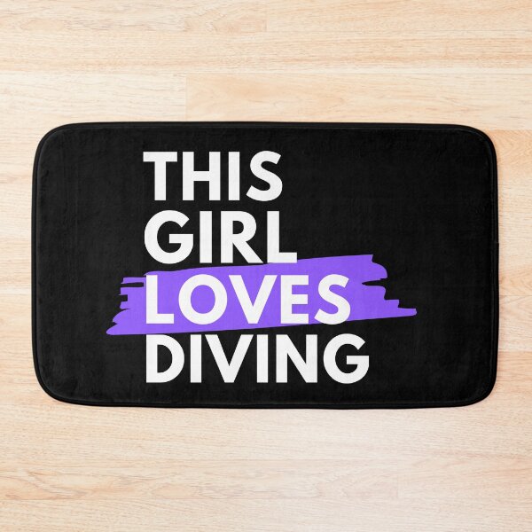 Item preview, This girl loves diving designed and sold by TheGreenGoat.