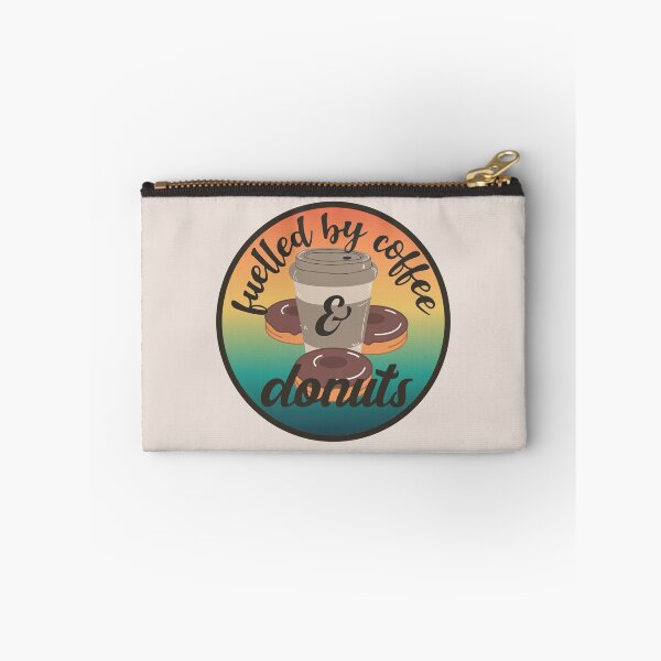Item preview, Ombre Fuelled By Coffee And Donuts Fun Slogan designed and sold by TrulyEpoque.