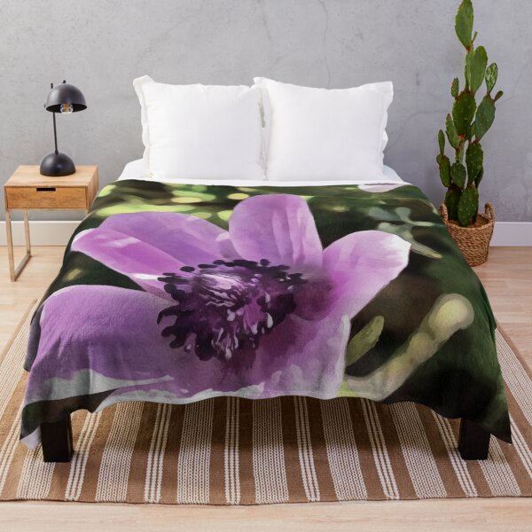 Item preview, Spring Anemone Flowers Acrylic Art designed and sold by taiche.