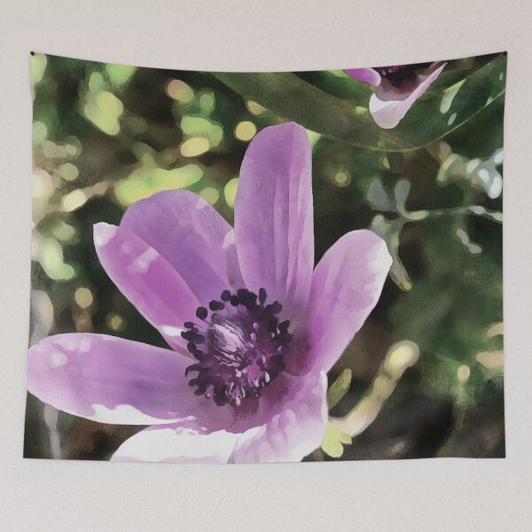 Item preview, Spring Anemone Flowers Acrylic Art designed and sold by taiche.