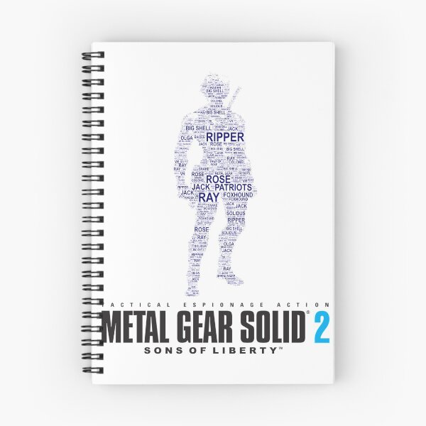 Item preview, Metal Gear Solid 2 - Sons of Liberty - Raiden Typography  designed and sold by KiaTheKing.