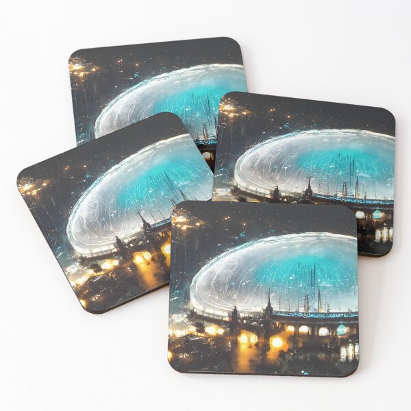 Item preview, Futuristic water dome  designed and sold by fizzribbit.
