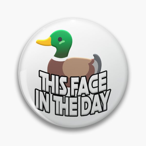 Item preview, Duck This Face in the Day sticker designed and sold by OfficialDivas.