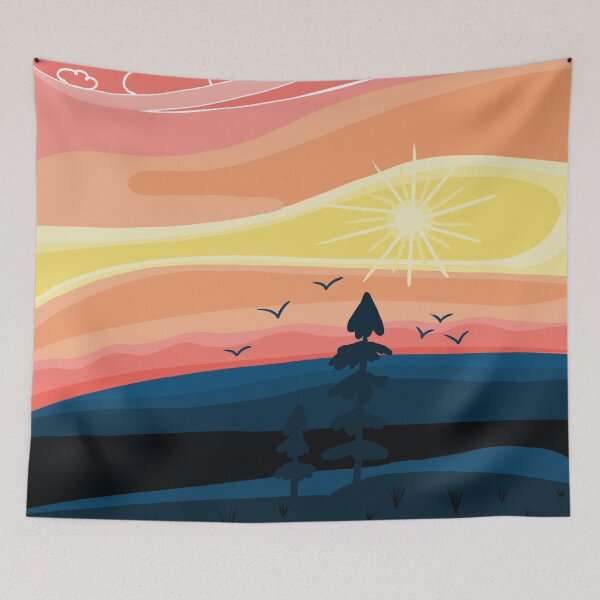 Item preview, Sunset in Lapland designed and sold by Aurealis Creatief.