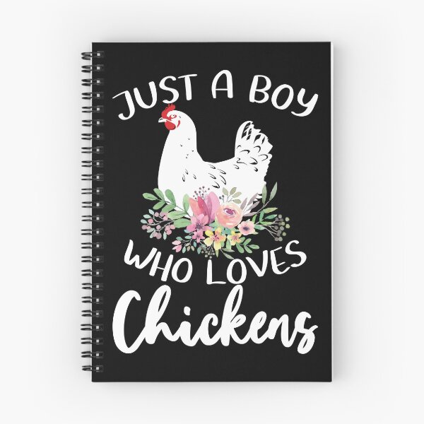 Item preview, Just A Boy Who Loves Chickens designed and sold by SunsetGloww.