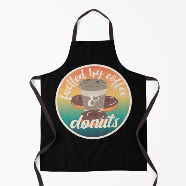 Item preview, Light Ombre Fuelled By Coffee And Donuts Fun Slogan designed and sold by TrulyEpoque.