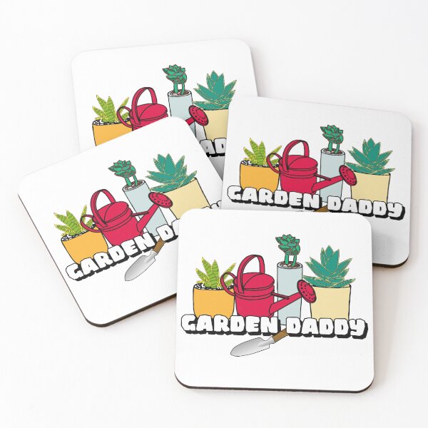 Item preview, Garden daddy cartoon plants and watering can designed and sold by EllianhPi.