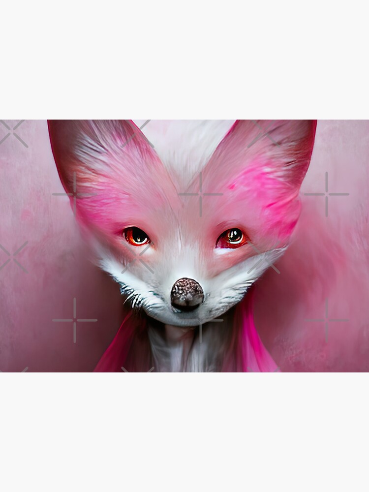 Pretty Pink Fox by AVisionInPink