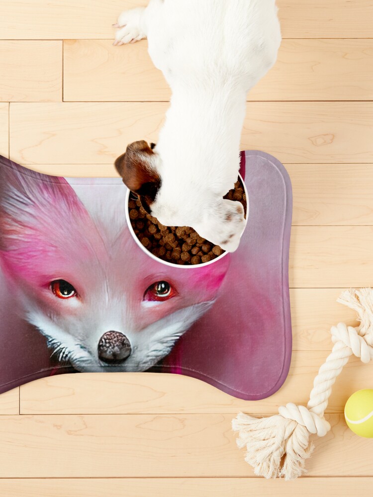 Alternate view of Pretty Pink Fox Pet Mat
