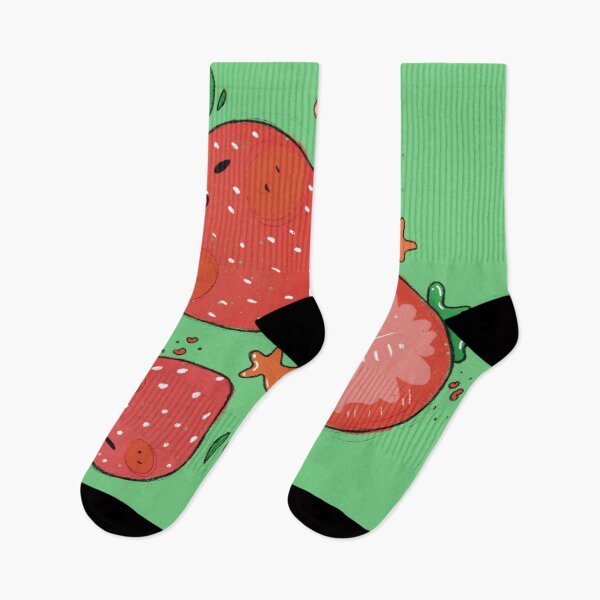 Item preview, Strawberries fields smiling faces designed and sold by TeddyXElliott.