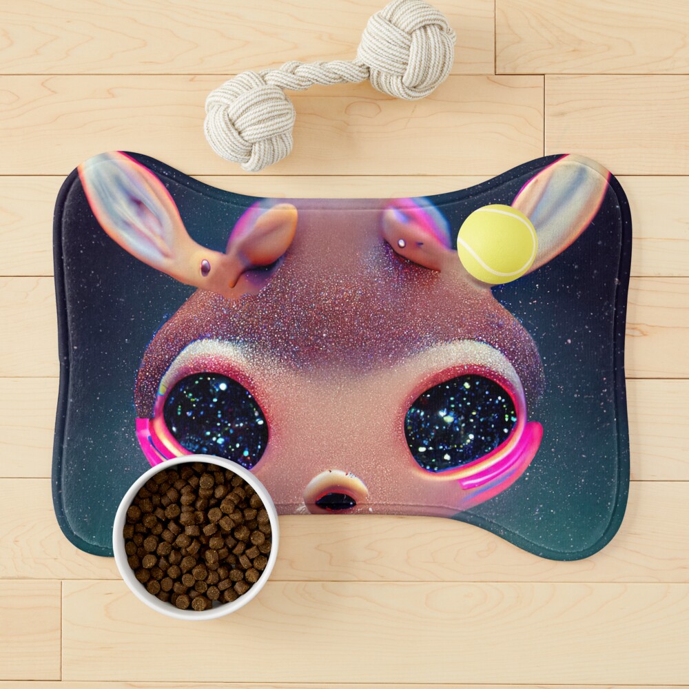 Space Deer Pet Mat