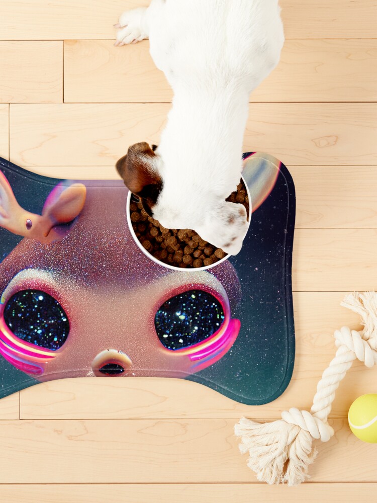 Alternate view of Space Deer Pet Mat