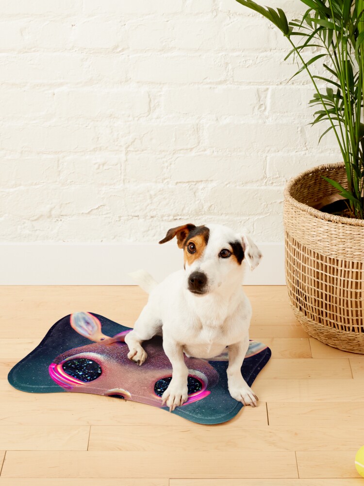 Alternate view of Space Deer Pet Mat