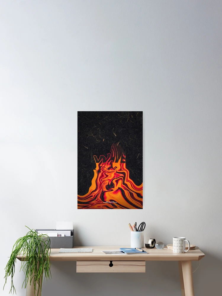 Thumbnail 2 of 3, Poster, Wave designed and sold by burhan ay.