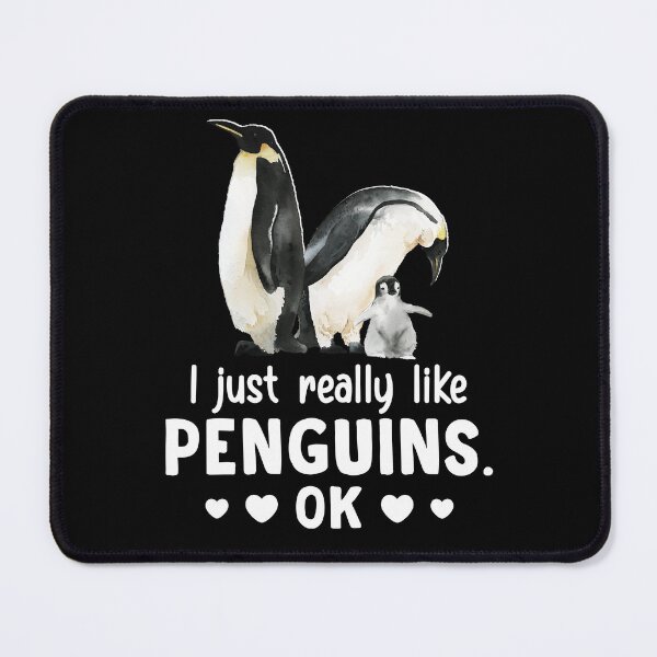 Item preview, I Just Really Like Penguins Ok designed and sold by SunsetGloww.