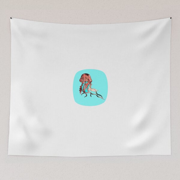 Item preview, Jackson Pollock autumn leaf jellyfish  designed and sold by platypusboi.