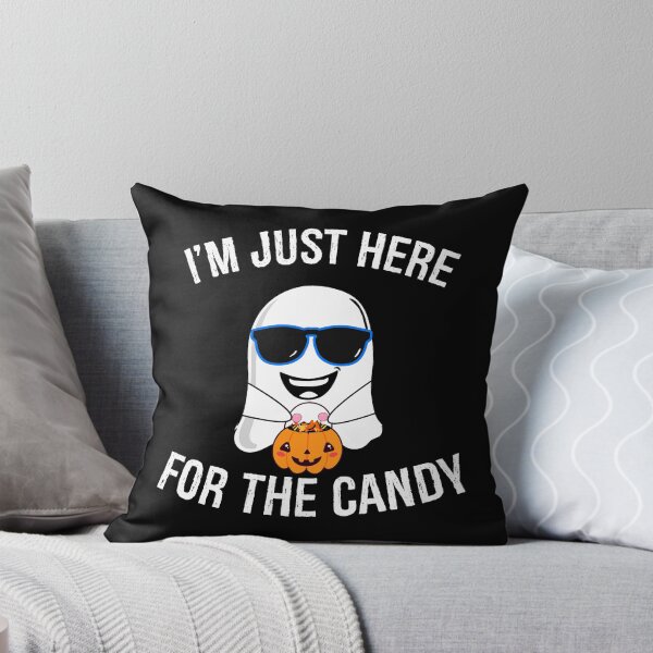 Item preview, Funny Halloween Tee I'm only here for the Candy costume gift designed and sold by Toonify4U.