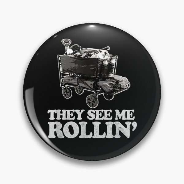 Item preview, They See Me Rollin, Funny Ballpark Wagon - Softball Baseball  designed and sold by martinegayla42.