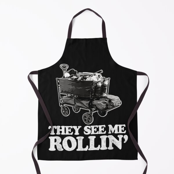 Item preview, They See Me Rollin, Funny Ballpark Wagon - Softball Baseball designed and sold by martinegayla42.
