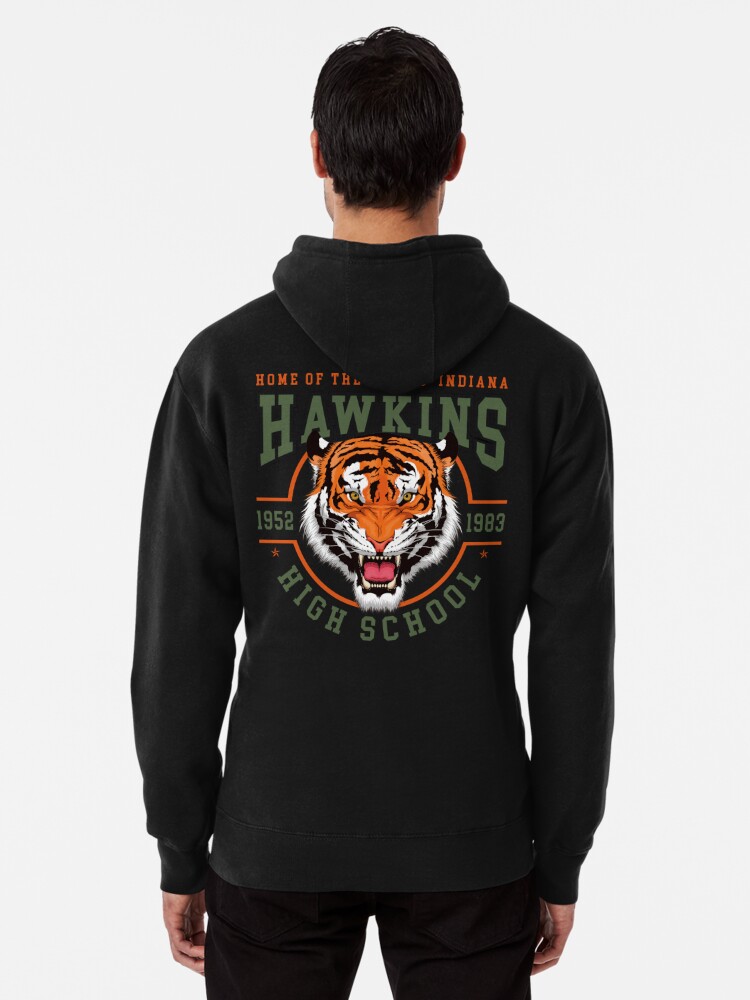 Hawkins High School Indiana Pullover Hoodie for Sale by alhern67