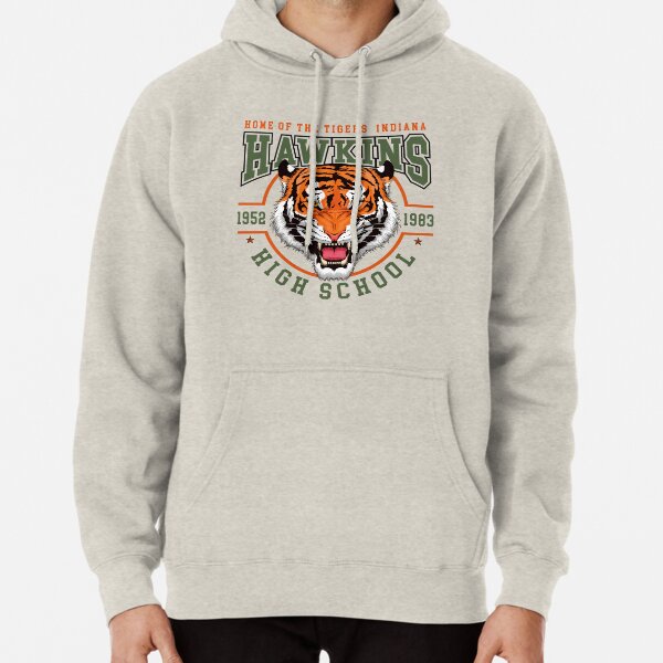 Hawkins High School Indiana Pullover Hoodie for Sale by alhern67