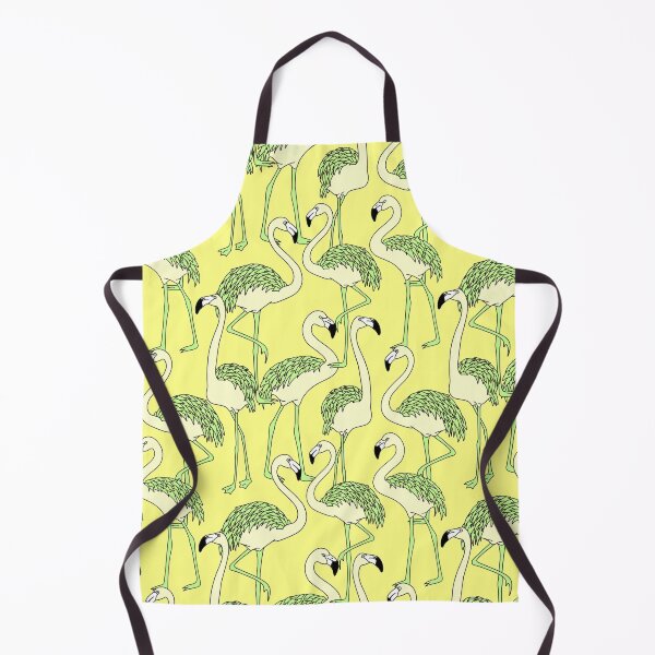Artikelvorschau, Gelbe Flamingos entworfen und verkauft von TotallyRetroArt.