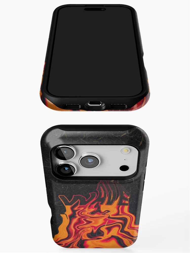Thumbnail 3 of 4, iPhone Case, Wave designed and sold by burhan ay.