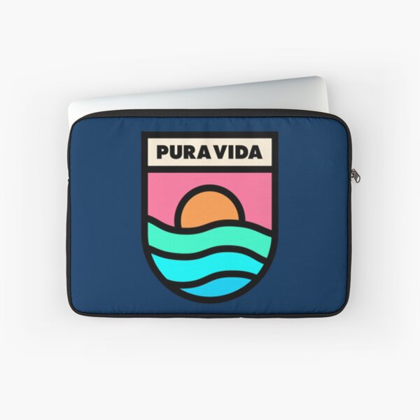 Item preview, Pura Vida Retro Badge Black Lines   designed and sold by CamrinDupler8.