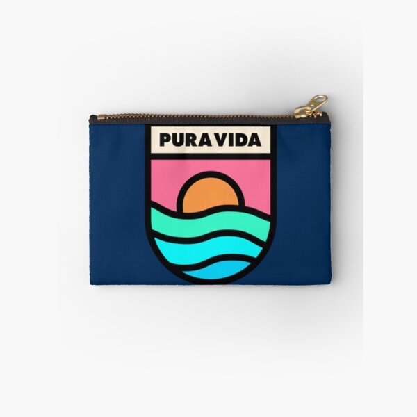 Item preview, Pura Vida Retro Badge Black Lines   designed and sold by CamrinDupler8.