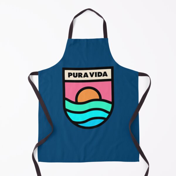Item preview, Pura Vida Retro Badge Black Lines   designed and sold by CamrinDupler8.