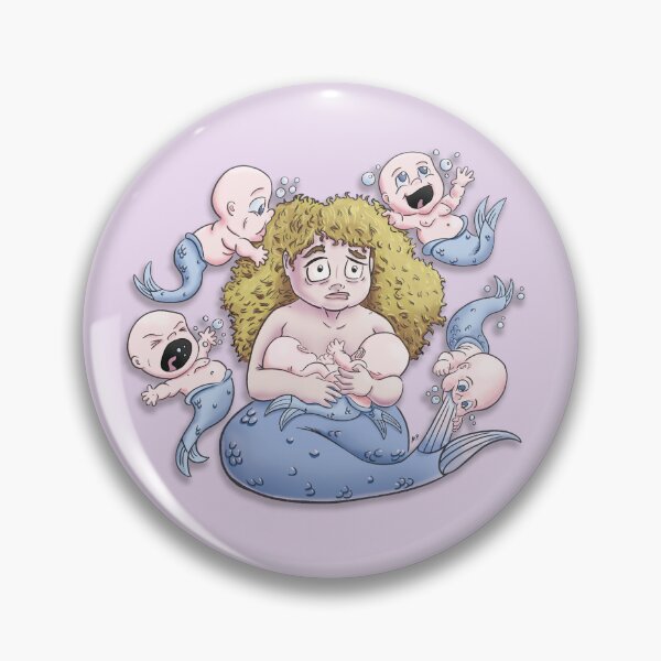 Item preview, Mermaid Mom of Six designed and sold by VanillaMichael.