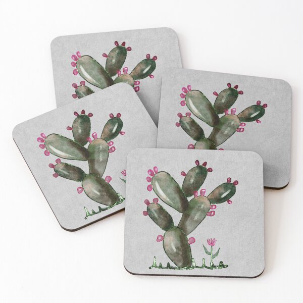 Item preview, Cactus on linen designed and sold by Giuliana Mariani.