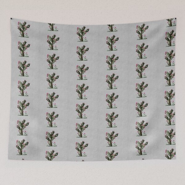 Item preview, Cactus on linen designed and sold by Giuliana Mariani.