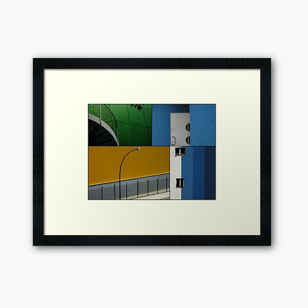 Berlin Urban Fragments Framed Art Print