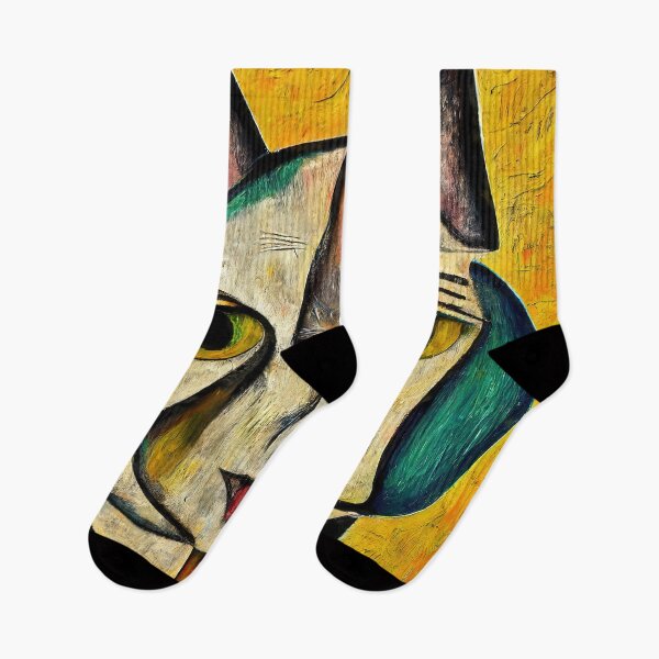 Item preview, Abstract Cat Head designed and sold by AM FineArtPrints.
