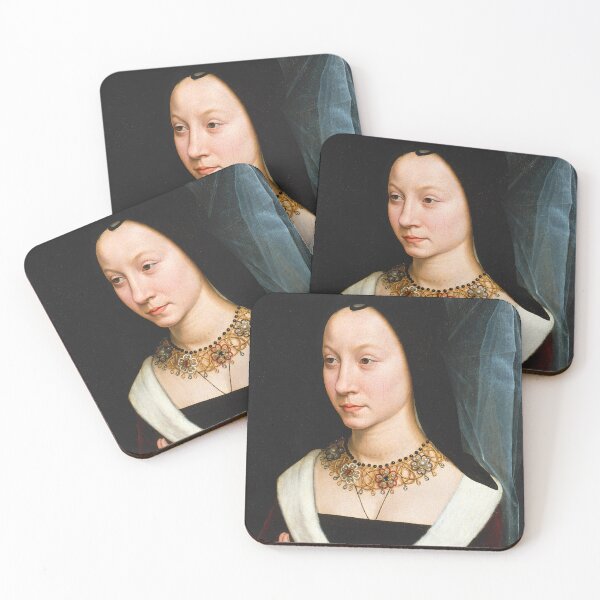 Item preview, Maria Portinari (Maria Maddalena Baroncelli, born 1456) Hans Memling  designed and sold by unsung.art [].