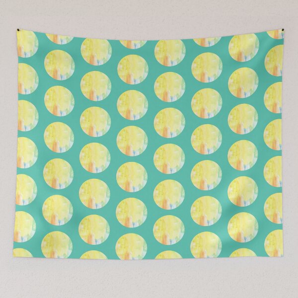 Item preview, August watercolor | August painted dot pattern designed and sold by lausn.