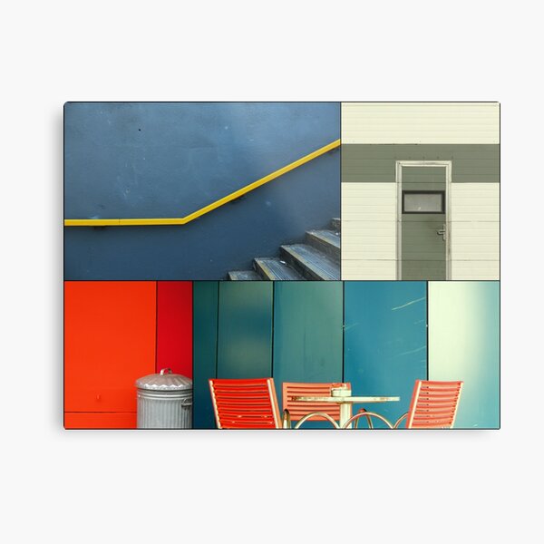 Urban Fragments Metal Print