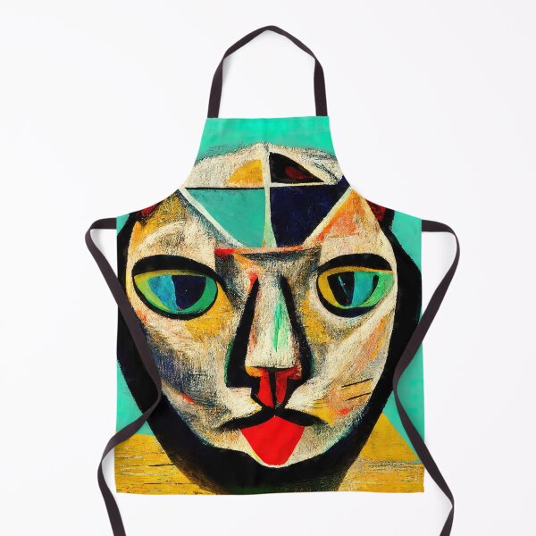 Item preview, Abstract Cat Head designed and sold by AM FineArtPrints.